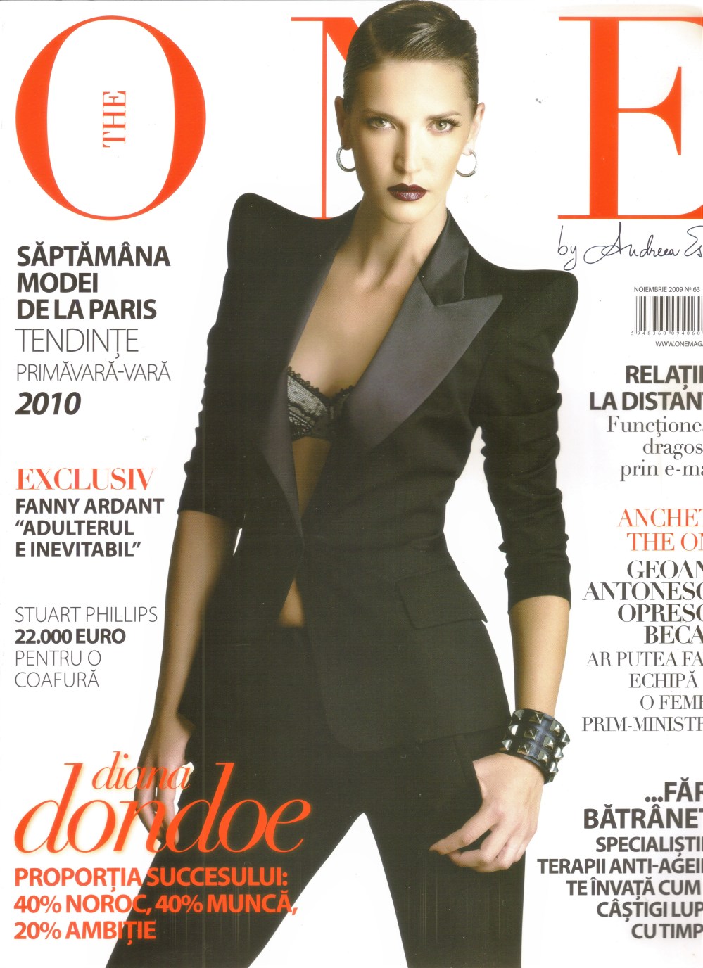 The ONE cover Diana Dondoe